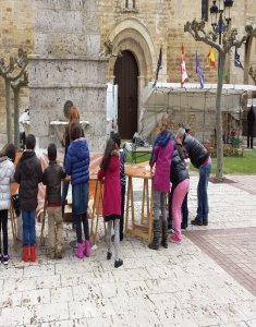 Trabajos manulaes ferias Carrión de los Condes