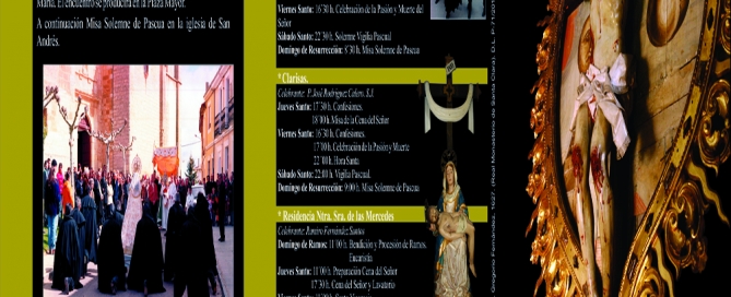 Programa semana santa en Carrión de los Condes