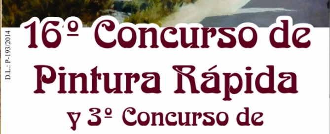 Cartel concurso de pintura rápida de Carrión de los Condes