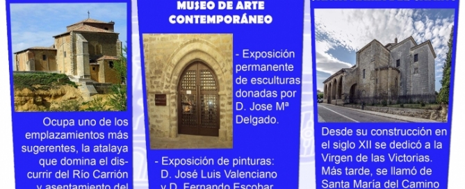 Cartel feria 2014 de maquinária agrícolaen Carrión de los Condes