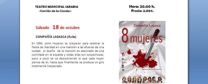 ANUNCIO OBRA 18 OCTUBRE Carrión de los Condes