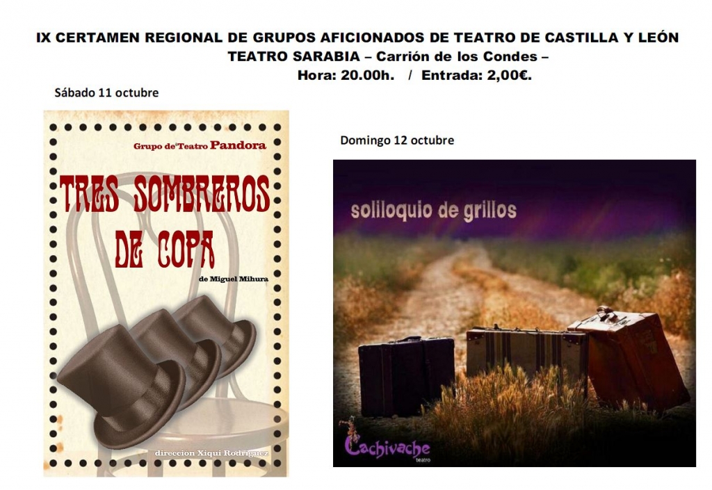 Certamen teatro Carrión de los Condes