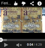 Video Feria de Antiguedades