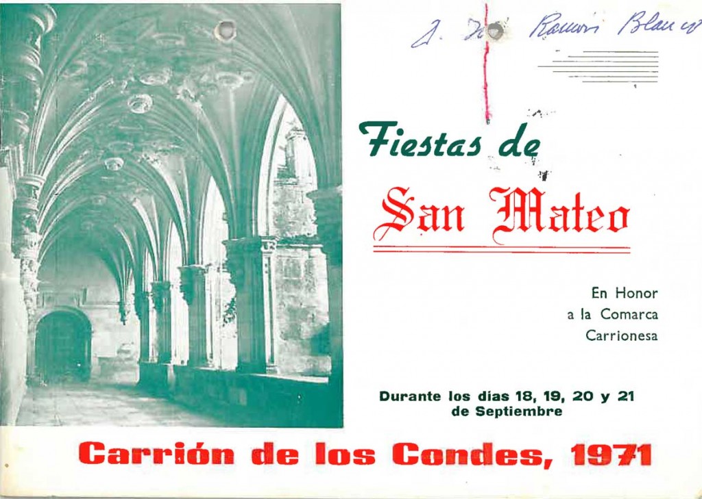 Feria de San Mateo 1971 Carrión de los Condes