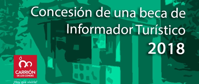 Concesión de una beca de informador turístico, 2018
