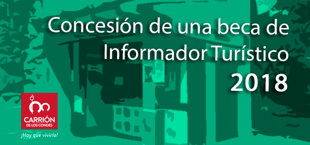Concesión de una beca de informador turístico, 2018
