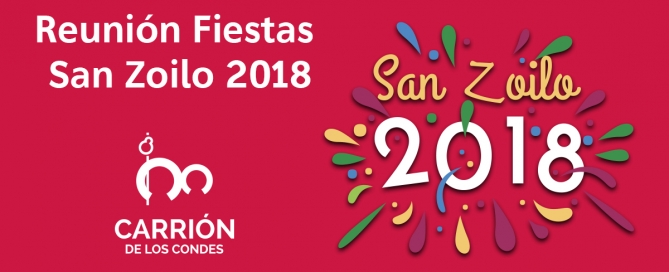 Reunión Fiestas San Zoilo 2018