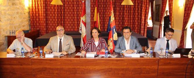 La Comisión de los Caminos a Santiago por Castilla y León se reúne en Carrión de los Condes
