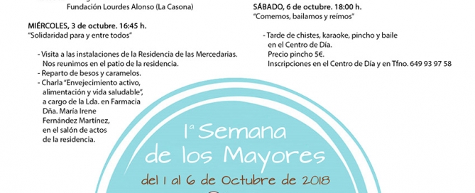 1ª Semana de los Mayores
