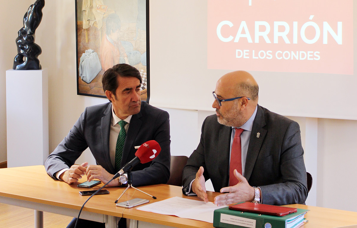 Renovación del alumbrado público en Carrión de los Condes