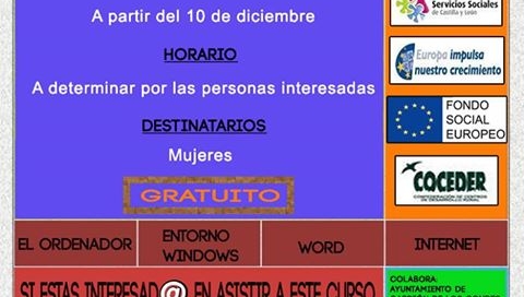 Curso de Informática para mujeres