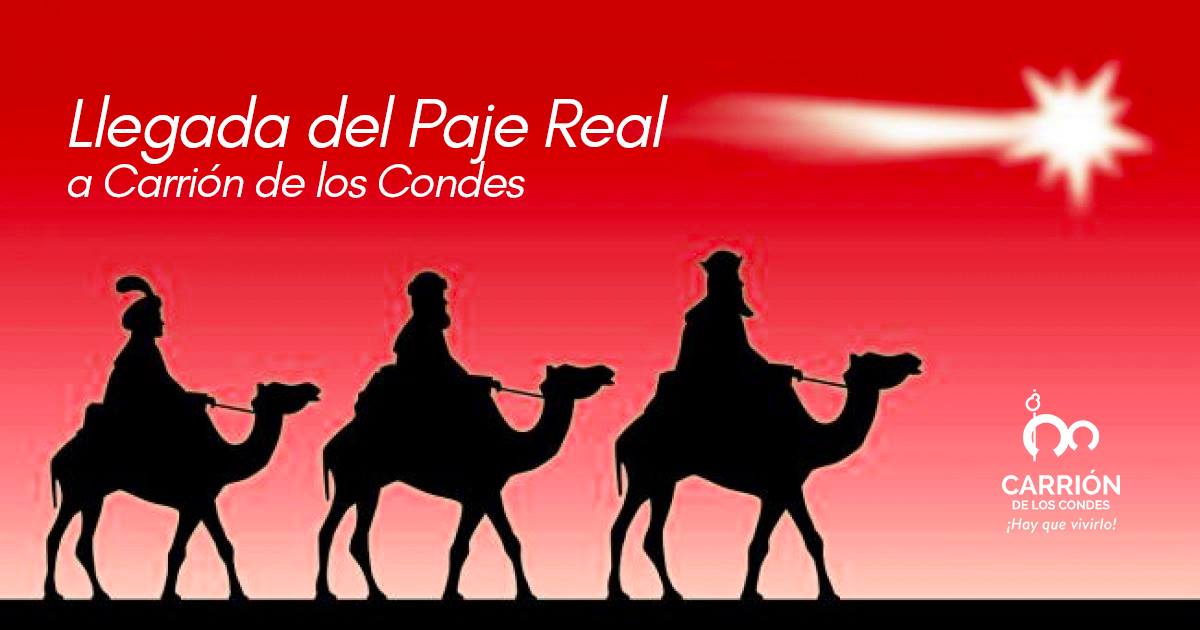 Llegada a Carrión de los Condes del Paje Real