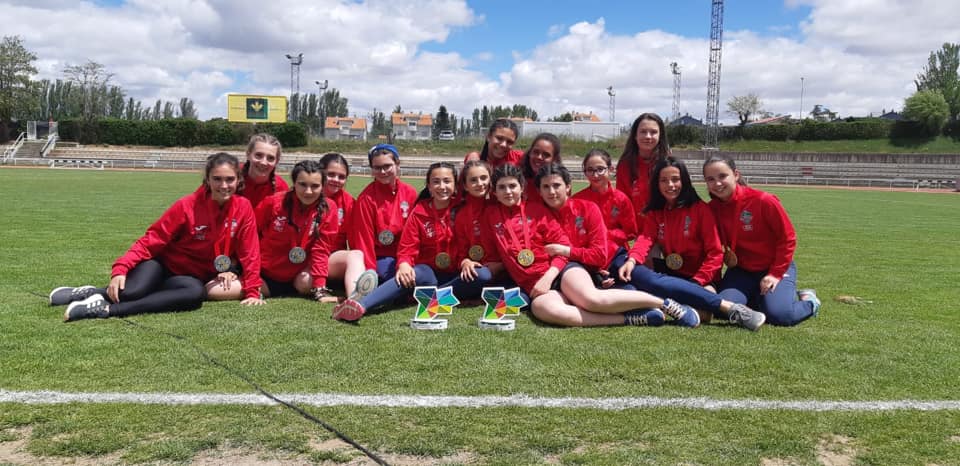 Campeonas y Subcampeonas Regionales en Campeonato de Castilla y León Escolar