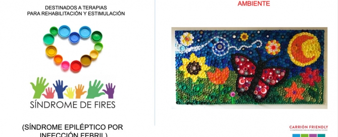 Recogida de tapones con dos fines
(solidario y verde)