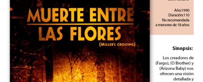 CINE CLUB - Muerte entre las flores - 25 de enero
