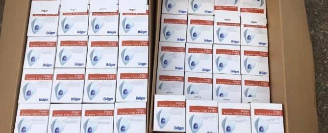 El Ayuntamiento de Carrión de los Condes dona más de 600 mascarillas para la prevención del COVID-19.