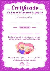 CERTIFICADOS DE RECONOCIMIENTO Y MÉRITO
