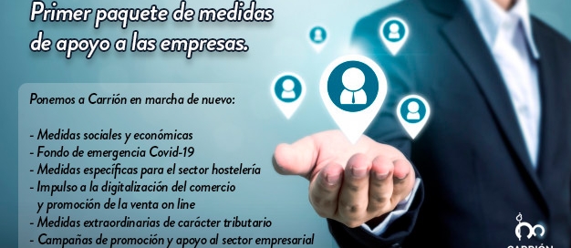 Primer paquete de medidas de apoyo a las empresas