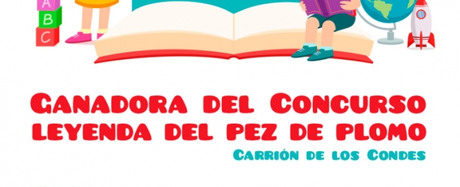 Ganadora del concurso literario "Leyenda del pez de plomo"