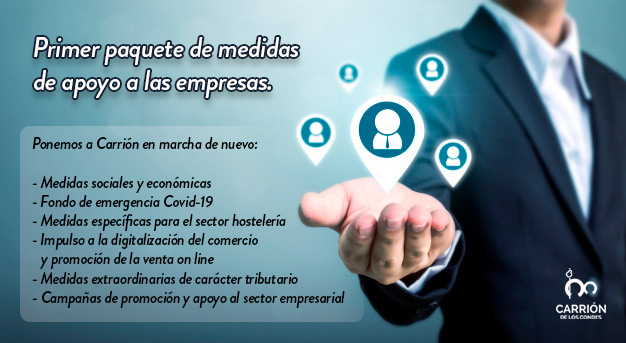 Primer paquete de medidas de apoyo a las empresas