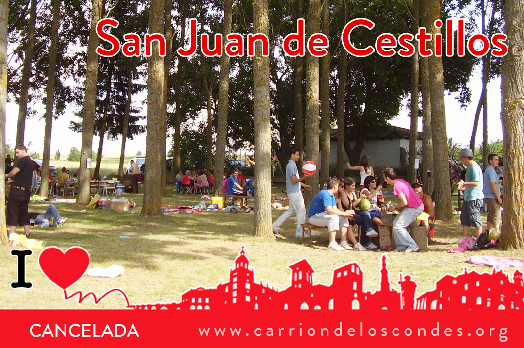 San Juan Cestillos Cancelación de eventos en Carrión de los Condes