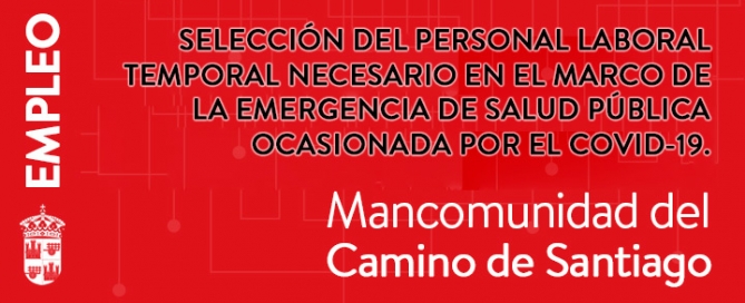Selección del personal laboral temporal necesario en el marco de la emergencia de salud pública ocasionada por el covid-19