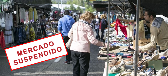 Se suspende el mercado semanal de los jueves