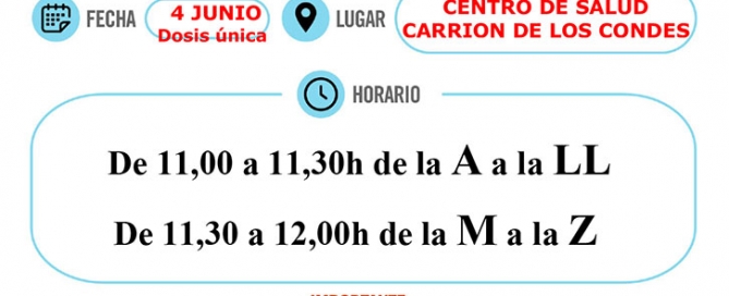 Vacunación COVID-19 Años 1966