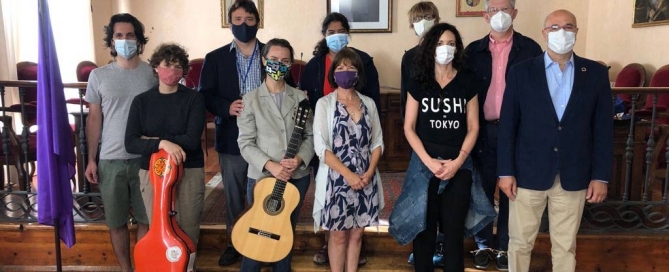 participantes del VII Curso Internacional de Guitarra