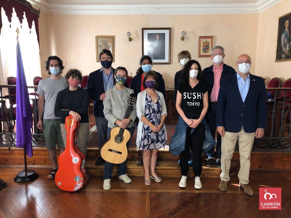 participantes del VII Curso Internacional de Guitarra