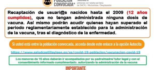 AUTOCITA para primeras dosis