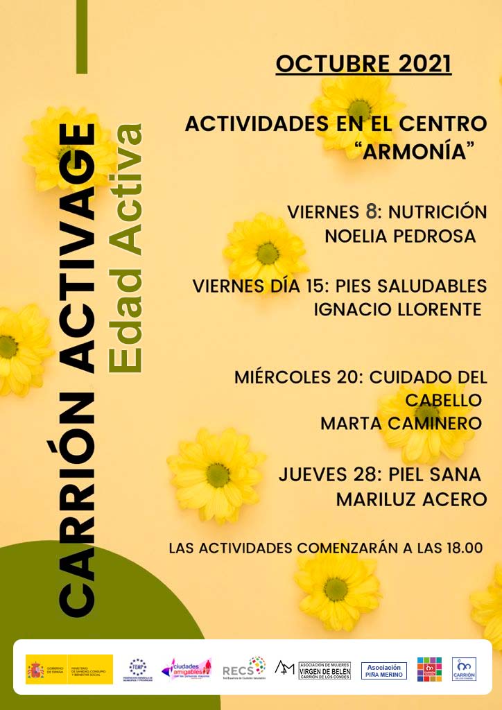 Carrión Activage - Día Internacional de las Personas Mayores