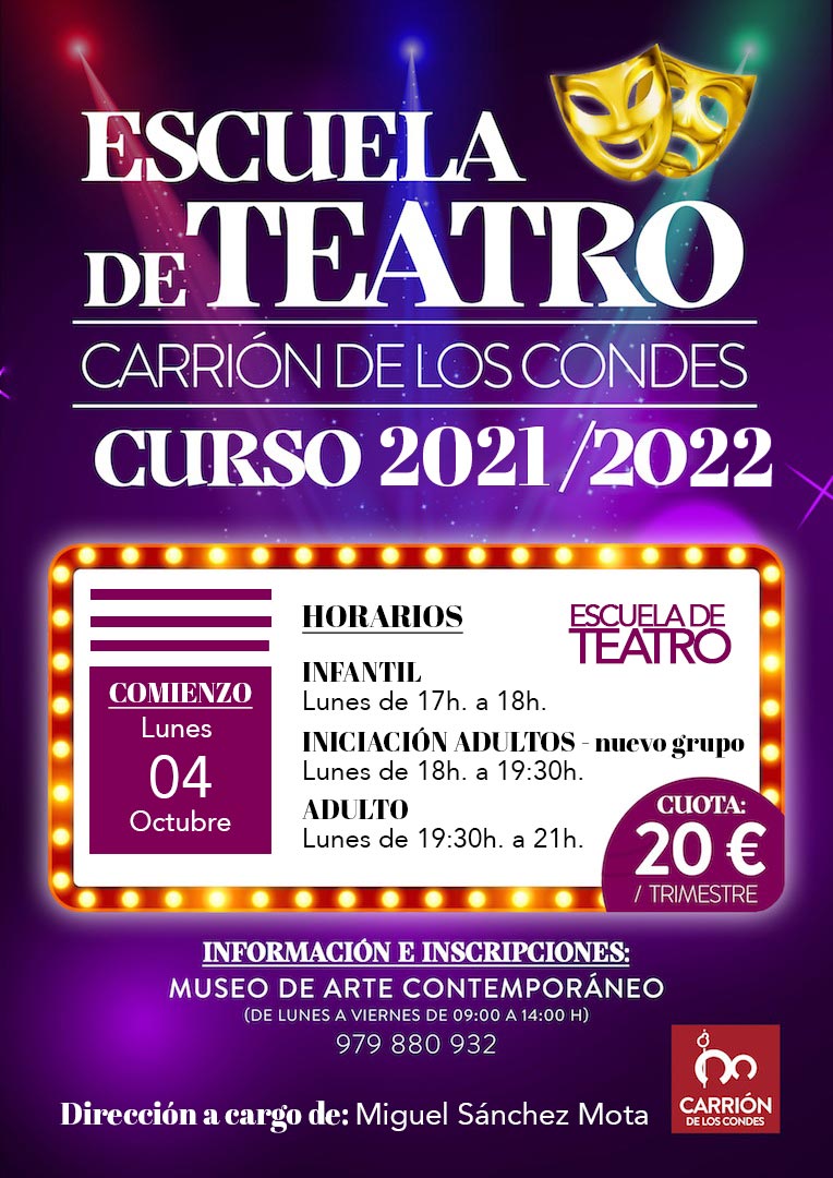 Curso Escuela de Teatro - Temporada 21-22