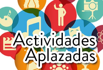 Actividades aplazadas