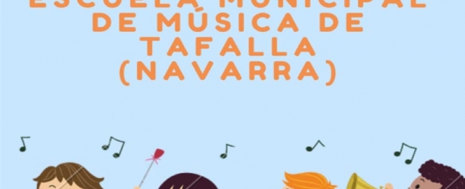 Pasacalles de la Banda de la Escuela Municipal de Música de Tafalla