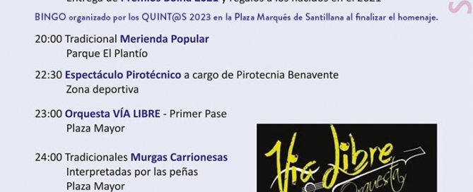 PROGRAMACIÓN PARA HOY MARTES 23 DE AGOSTO