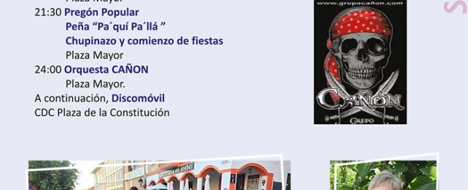 PROGRAMACIÓN PARA HOY VIERNES 19 DE AGOSTO