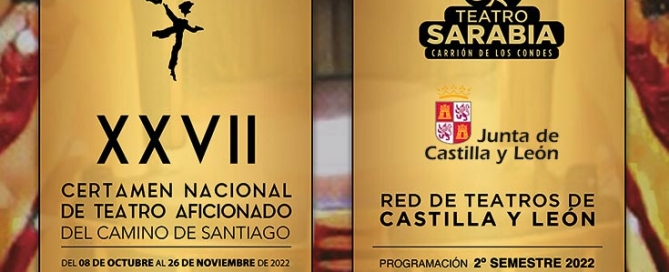 Programa XXVII Certamen Nacional de Teatro Aficionado