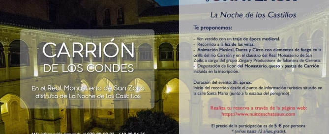 Vuelve la Noche de los Castillos. (Nuit des châteaux)