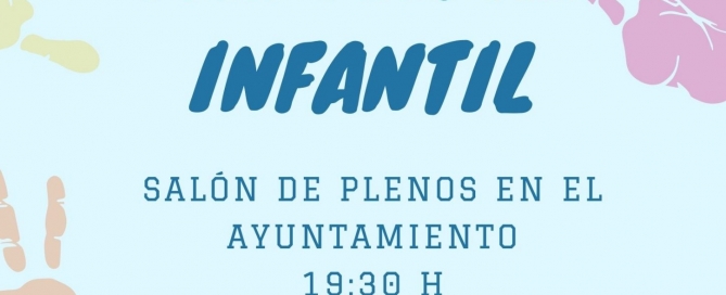 PLENO MUNICIPAL INFANTIL