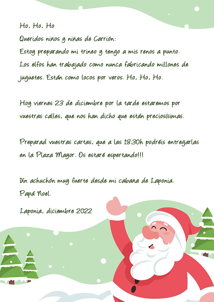 Carta Papa Noel