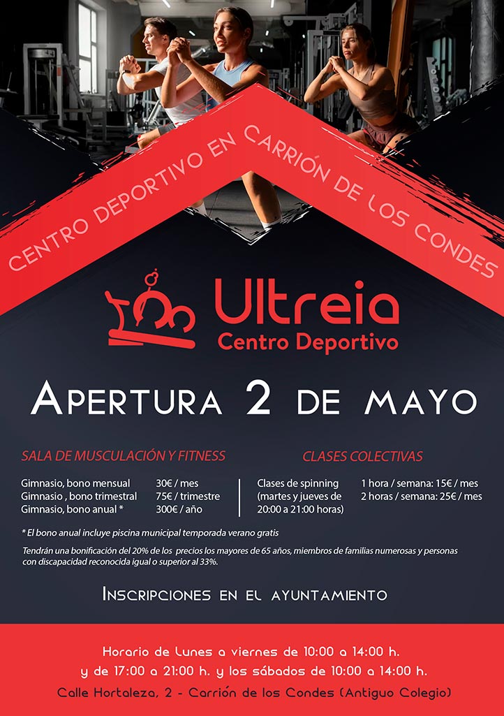 APERTURA CENTRO DEPORTIVO ULTREIA