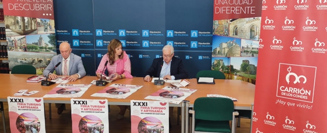 Presentación de la XXXI edición de la Feria de Turismo y Artesanía del Camino de Santiago.