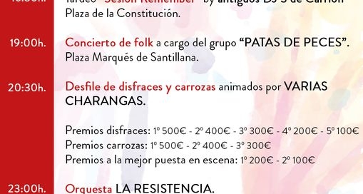 DOMINGO 20 DE AGOSTO - Día de las Peñas