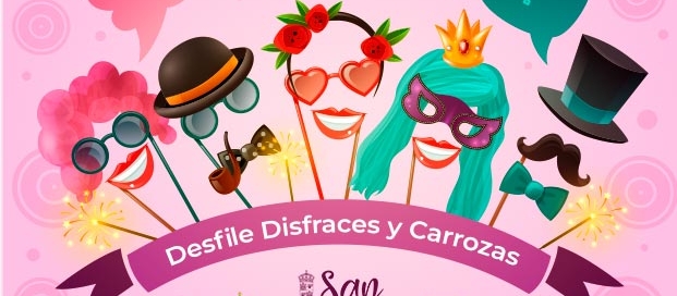 Bases desfile de disfraces y carrozas para Fiestas Patronales de San Zoilo 2023