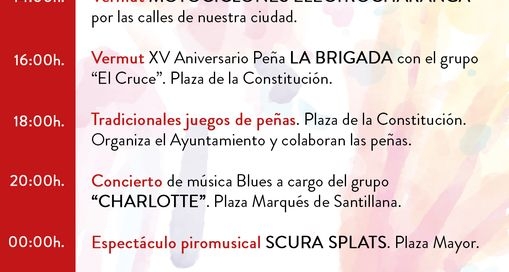 SÁBADO 19 DE AGOSTO – Día de fuego