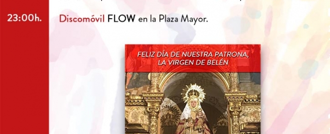 Viernes 8 de septiembre - Día de nuestra Patrona