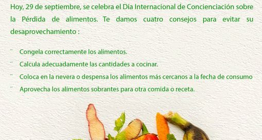 Día Internacional de Concienciación sobre la Pérdida de alimentos