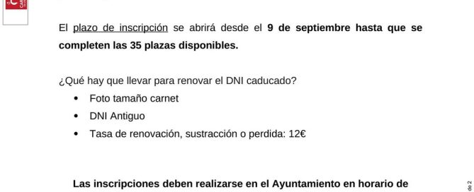 Renovación DNI agosto 2024