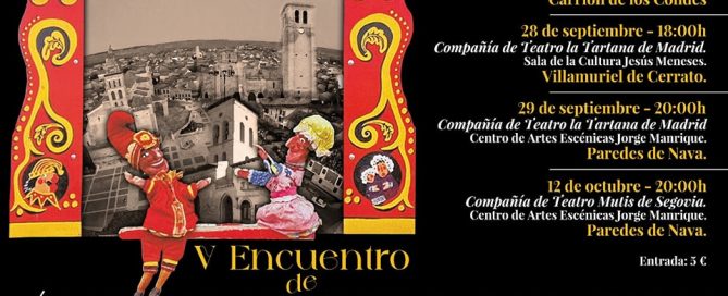 V Encuentro de Títeres, Comediantes y Trotamundos